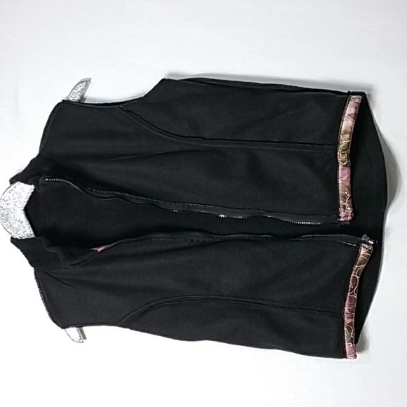 Invisible World women's silk fleece vest size M - Picture 4 of 7